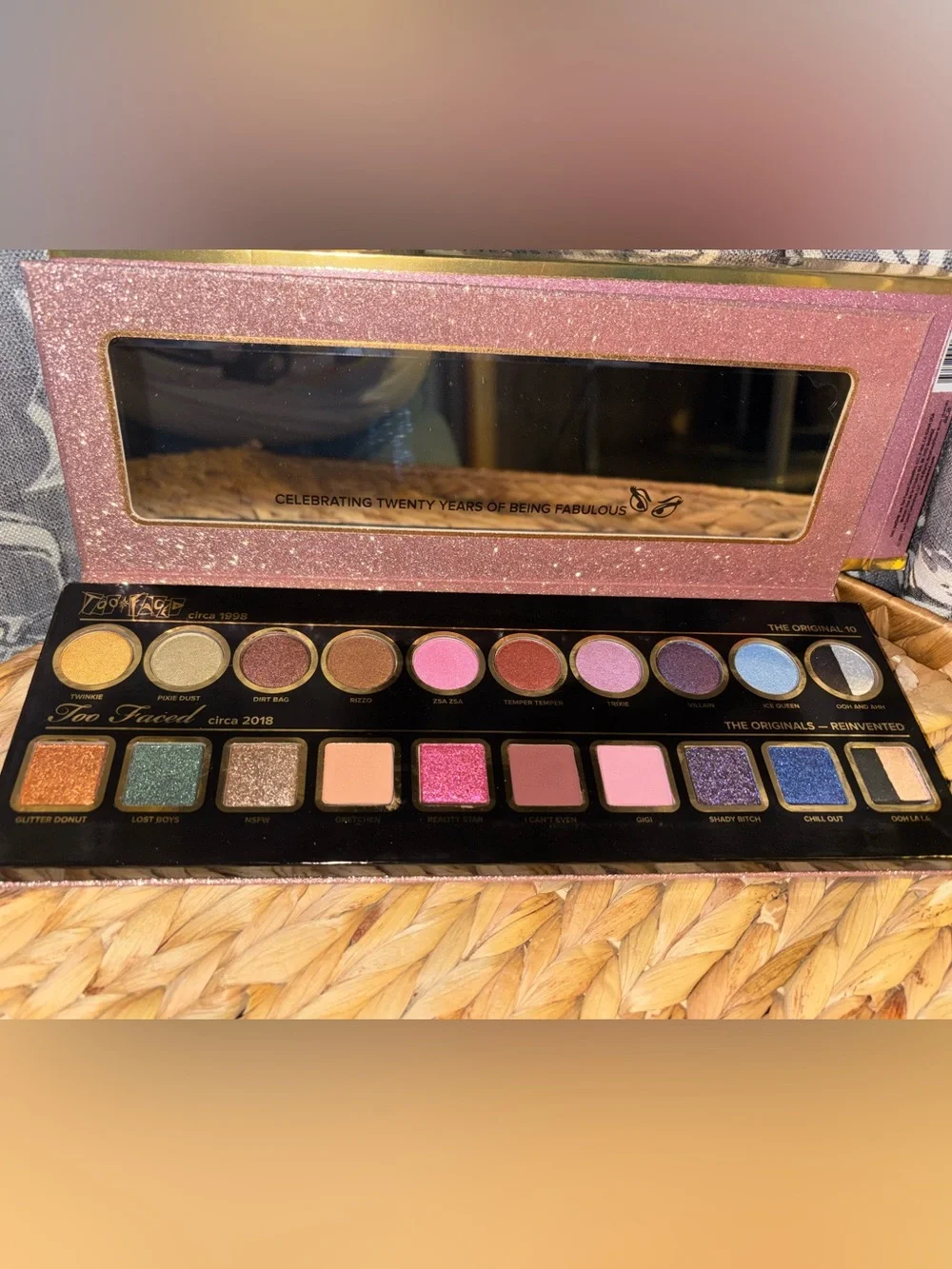 Too Faced Pink Then and Now Eyeshadow Palette